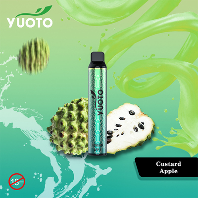 Jednorazowe 3000 puff Yuoto Luscious 27 Flavour 1350 mAh Bateria 42g Waga