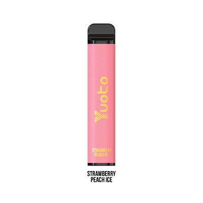 50 mg Nikotyny Yuoto Jednorazowe E Cig 3500 Zaciągnięć Truskawka Brzoskwinia 1200 mAh 9 ml E Juice