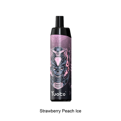 5000 zaciągnięć Jednorazowy Vape Pod Brzoskwiniowy smak Yuoto Thanos Cewka z siatki 14 ml Ejuice 650 mAh Bateria z fabryki w Chinach