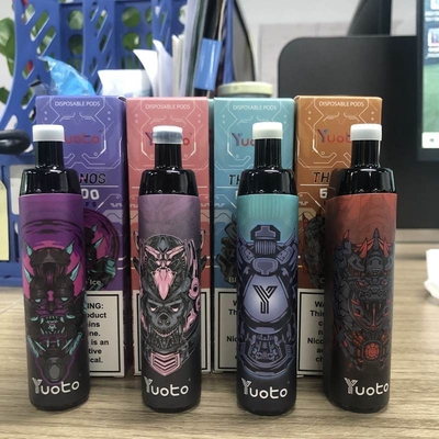 EGO 5000 Puffs Jednorazowy Vape, urządzenie ze stali nierdzewnej Vaporiser Puff Bar Plus