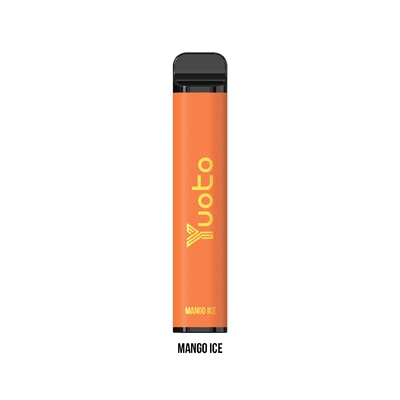 3500 zaciągnięć XXL MAX NOWOŚĆ Yuoto Jednorazowa cewka z siatki lodowej Vape Mango 5% 2% nikotyny