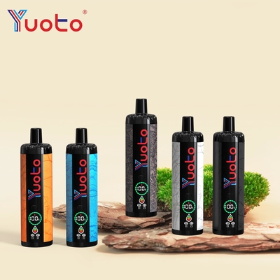 regulowany przepływ powietrza YUOTO 15000 puffs jednorazowy vaping z cewką DualMesh 850mAh bateria 23 smaki