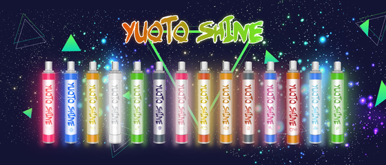Popularny waporyzator Yuoto z wysokiej jakości 5% solą nikotynową Jednorazowy waporyzator Oryginalny Yuoto 1500 Puffs Vape Ecigs