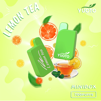 Yuoto Mini Box 700 Puffs 15 Smaków 2.3 ML Pojemność Soku Na To Zasługujesz Mint Ice Maskking Marka Mongo Ice