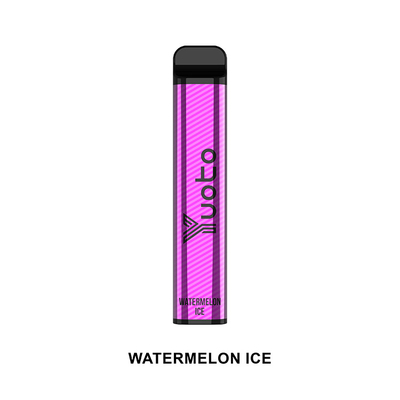 Yuoto 2500 Puffs Flavors Vaporizer Pen Kit 23 smaki 5% 1200 mAh Bateria Jednorazowe Grape Ice Popularne w Indiach