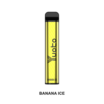 Yuoto 2500 Puffs Flavors Vaporizer Pen Kit 23 smaki 5% 1200 mAh Bateria Jednorazowe Grape Ice Popularne w Indiach