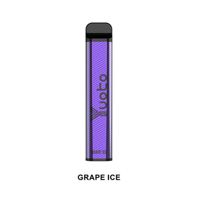Yuoto 2500 Puffs Flavors Vaporizer Pen Kit 23 smaki 5% 1200 mAh Bateria Jednorazowe Grape Ice Popularne w Indiach