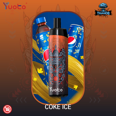Thanos 5000 Puff Yuoto Bubble Jednorazowy Vape Akumulator 5% nikotyny