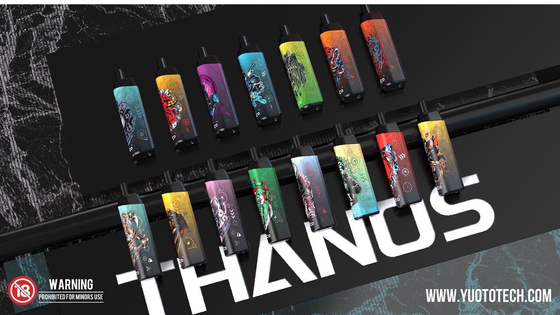 Yuoto Thanos 5000 Puffs 14ml Pre-Fill E-Juice Jednorazowy waporyzator 650 mAh Pojemność baterii