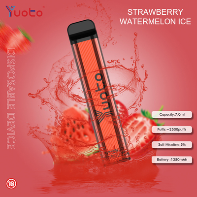 Yuoto 2500 Puffs 23 smaki 7 ML Pojemność 1200 mAh pojemność baterii Mint Ice