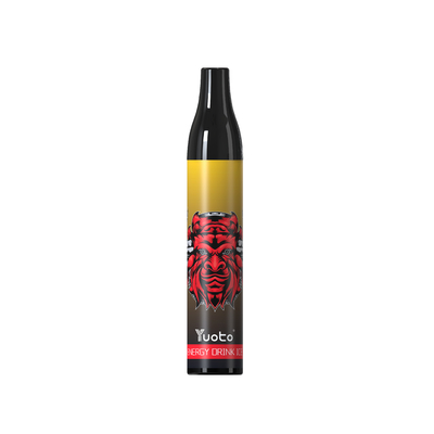 15 smaków 2000 zaciągnięć Yuoto Jednorazowy Vape 6 ml E Liquid 850 mAh z cewką siatkową