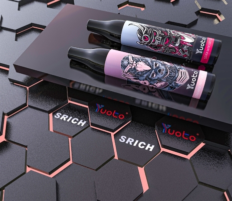 15 smaków 2000 zaciągnięć Yuoto Jednorazowy Vape 6 ml E Liquid 850 mAh z cewką siatkową