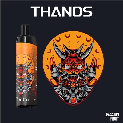 Wysokiej jakości Yuoto Thanos 5000puff jednorazowe Vape e-papierosy Vape długopis cewka z siatki akumulator 650mAh 14ml nikotyna 5%