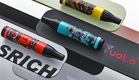 Popularny Yuoto 2000 Puffs Vape Jednorazowy vape Mesh Coil 6ml E Juice 850mAh E-papierosy Vape Pen