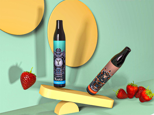 Oryginalny Yuoto 2000 Puffs Vape Jednorazowa cewka z siatki 6 ml E Bateria do soku 850 mAh E-papierosy Vape Pen