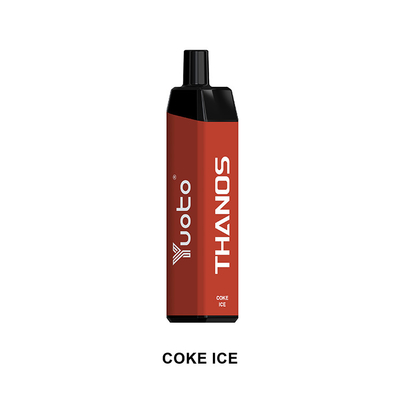 gorący Yuoto Thanos Jednorazowy sok Vape E 14 ml Bateria 650 mAh Nikotyna 5% Wersja arabska