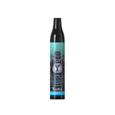 Popularny Yuoto 2000 Puffs Vape Jednorazowy vape Mesh Coil 6ml E Juice 850mAh E-papierosy Vape Pen