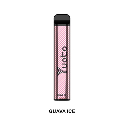 Najlepszy elektroniczny papieros 2022 Yuoto XXL 2500 zaciągnięć Guava Ice non rechageable 1200mAh Battery