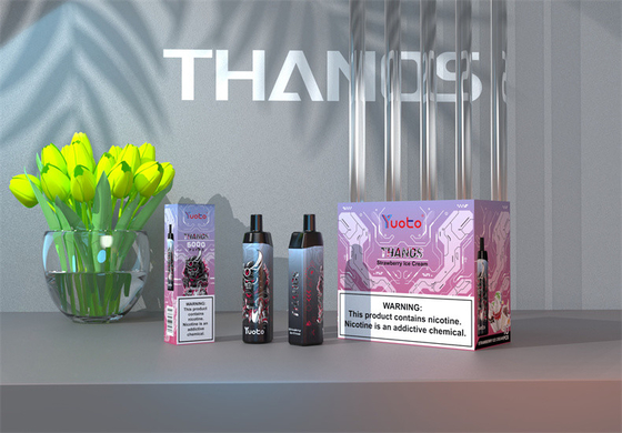 5000 zaciągnięć thanos mech coil jednorazowe vape pen świetne smaki, w tym truskawkowa mieszanka jagód