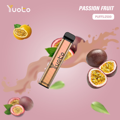 Multi Flavoured 2500 Puffs Yuoto XXL Jednorazowy Vape 7.0ML E Liquid