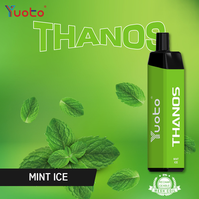 najlepiej sprzedający się elektroniczny papieros Yuoto Thanos 5000 puff jednorazowy vape 5% nic 14 ml płyn
