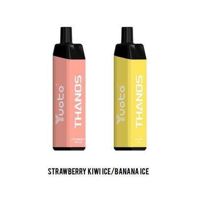 Yuoto Thanos 5000 Puffs Jednorazowe zestawy Vape 14ML E-Liquid 5% Nic Massive Clouds