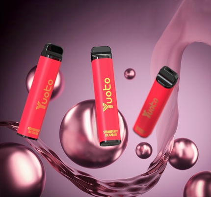 Yuoto xxl Max 3500 Puffs truskawka arbuz oryginalna fabryka e cig 5% nitotion 9mle płyn