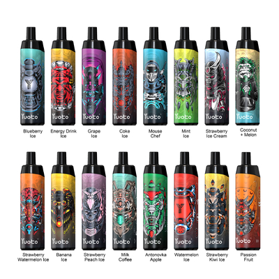 Yuoto Thanos 5000 Puffs Jednorazowe Vape Pen Szisza z 14 ml E-Liquid 650 mAh Cewka z siatki baterii