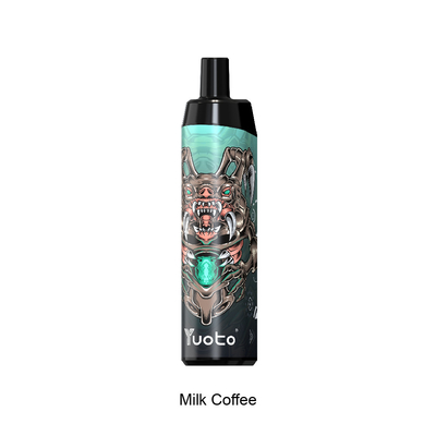 Yuoto Thanos jednorazowe 5000 zaciągnięć Vape Pod kawa z mlekiem z 14ml e-liquid 650mAh bateria cewka z siatki szybka wysyłka indie