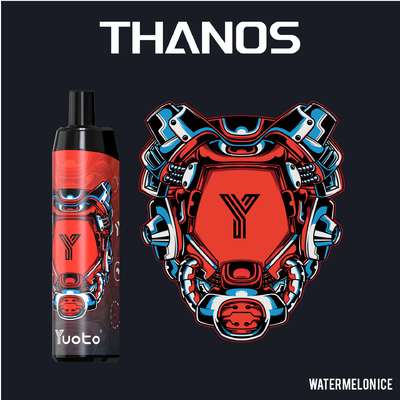 Jednorazowy e-papieros o smaku jabłkowym 5000 zaciągnięć E z cewką siatkową 14 ml E-liquid 650 mAh Bateria