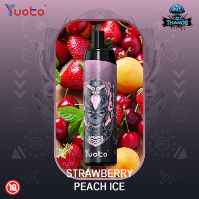 Arbuz Ice Jednorazowy Vape Yuoto Thanos 5000 Zaciągnięć E Papieros z Cewką Siatkową 14 ml E-Liquid 650 mAh Bateria