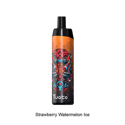 Truskawkowy Arbuz Lód 5000 Zaciągnięć Jednorazowy Vape Pod Yuoto Thanos Cewka Siatkowa 14 ml Ejuice 650 mAh Bateria z Chin