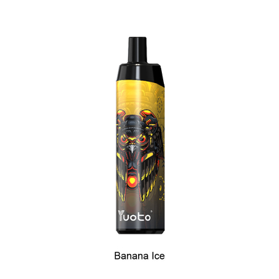 Jednorazowe kapsułki Vape 5000 zaciągnięć o smaku bananowym Yuoto Thanos cewka z siatki 14 ml Ejuice 650 mAh bateria wypełniająca fabryka w Chinach