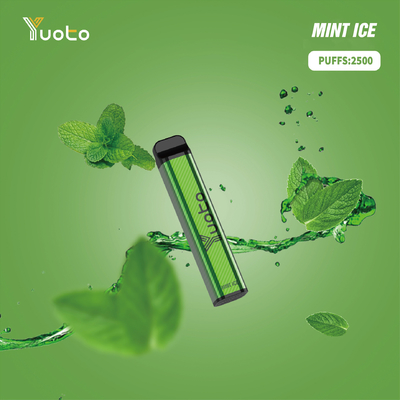 Blueberry Ice Jednorazowy Vape Yuoto XXL 2500 Puffs E Cigarette z 7ml E-Liquid 1200mAh Bateria