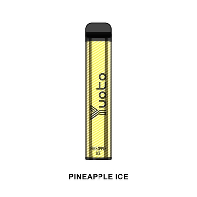Yuoto Jednorazowe urządzenie Vape Pen 2500 zaciągnięć best jednorazowe ecig 2022 ananas Ice 7ml