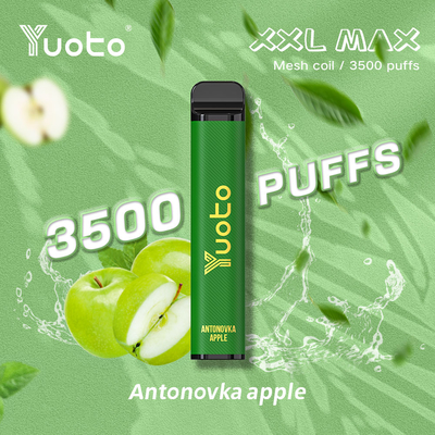 Yuoto Jednorazowy waporyzator 3500 Puffs Strawberry Raspberry XXL Max Puff Plus dla Zjednoczonych Emiratów Arabskich