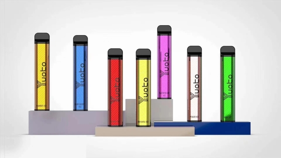 Brzoskwiniowy lód 2500 zaciągnięć Jednorazowy waporyzator Yuoto XXL 7 ml Ejuice 1200 mAh Bateria do Turcji
