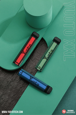 Yuoto XXL 2500 Puffs Jednorazowe Vape Pen Hookah z 7 ml E-Liquid 1200 mAh Baterii bezpośrednio z fabryki w Chinach