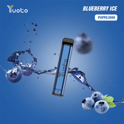 Szybka wysyłka Yuoto XXL 2500 puffs papieros 2500 Puff Vaping Device 7.0ml Eliquid 1200mAh bateria