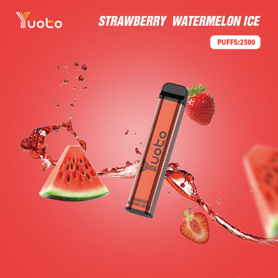 Watermelon Ice Jednorazowy Vape Yuoto XXL 2500 Puffs E Cigarette z 7ml E-Liquid 1200mAh Bateria