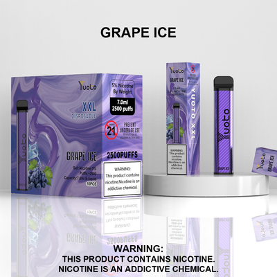 Fabryka w Chinach Hurtownia Jednorazowego Długopisu Vape z 7 ml E-Liquid 1200 mAh Baterii Strawberry Kiwi Ice