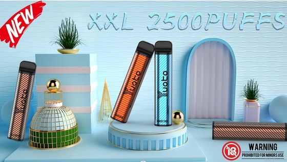 Truskawkowy Arbuz Lód 2500 Zaciągnięć Jednorazowy Vape Pod Yuoto XXL 7 ml Ejuice 1200 mAh Bateria z Chin