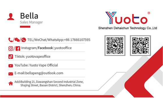 Gorący sprzedawanie Yuoto Pina Colada Flavour 2500 Puff Bar 7ml Ecig Jednorazowe Pod Vape