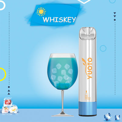 YUOTO shine pro 2000puffs jednorazowy vape led kolorowy blask 5.0ml sok i 850mAh