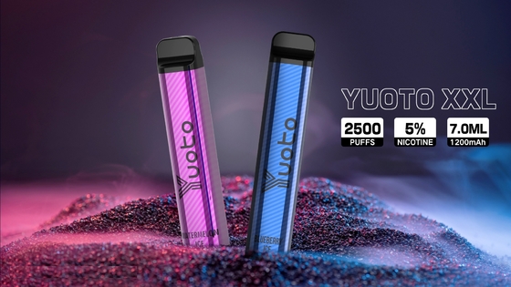 Gorący sprzedawanie Yuoto Pina Colada Flavour 2500 Puff Bar 7ml Ecig Jednorazowe Pod Vape