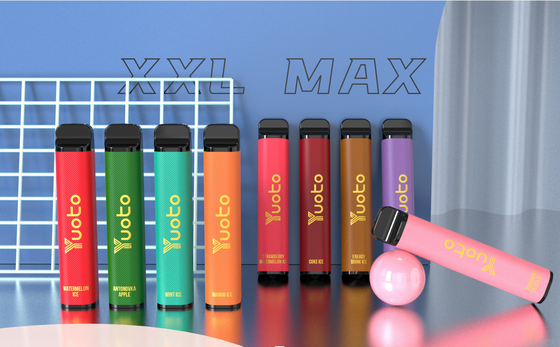 Fabryka Hurtownia Jednorazowego Vape Długopis Yuoto XXL Max 3500 Zaciągnięć Siatkowa Cewka 9 ml E-Liquid 1200 mAh Baterii