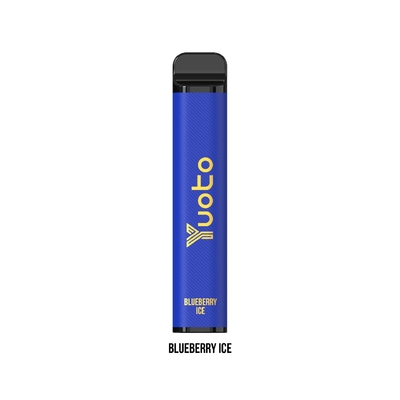 XXL MAX 3500 Puffs Yuoto Jednorazowy Vape Blueberry Ice Mesh Coil 5% 2% Nikotyna