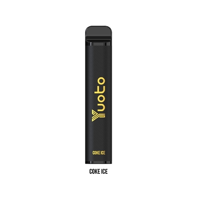 Yuoto XXL MAX Jednorazowa cewka z siatki lodowej typu Vape Coke 5% 2% nikotyna 3500 Puff