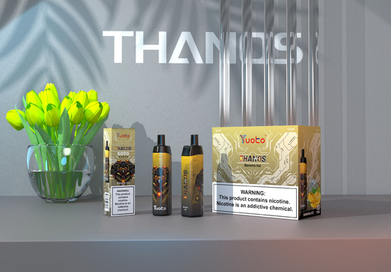 5% Nikotyna Yuoto Thanos 5000 Puffs Pen Hookah 14ML 650mAh Cewka z siatki z typem C