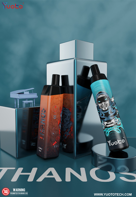 Sprzedaż hurtowa Yuoto Thanos 5000 zaciągnięć cewka z siatki jednorazowe Vape 14 ml E płyn 650 mAh bateria 20 gorących smaków szybka wysyłka w
